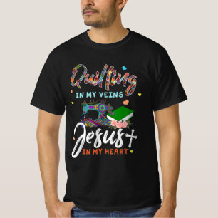 Camiseta Apresurando En Mis venas Jesús En Mis Regalos De C