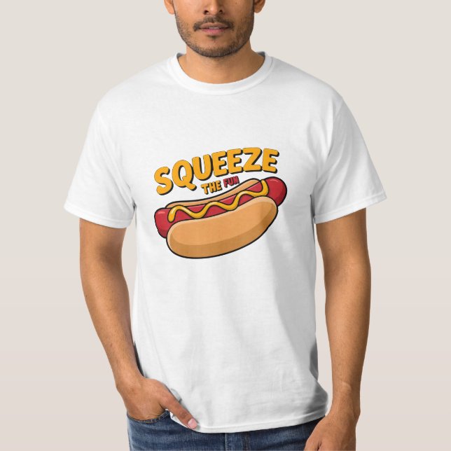 Camiseta Apretar la diversión (Anverso)