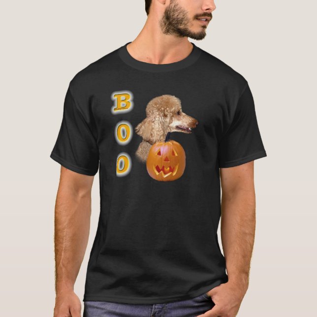 Camiseta Apricot Coated Poodle Boo (Anverso)