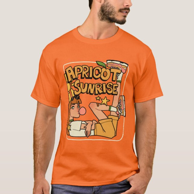 Camiseta Apricot Sunrise (Anverso)