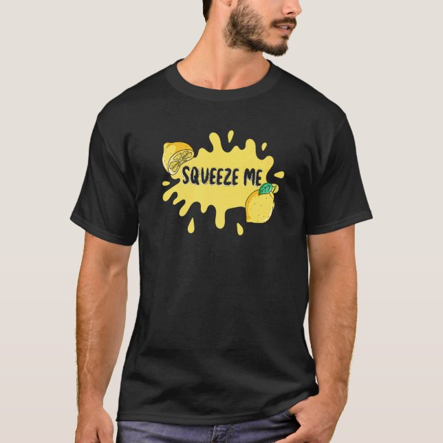 Camiseta Apriétame más el limón de cítricos (Anverso)