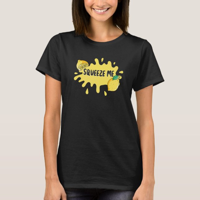 Camiseta Apriétame más el limón de cítricos (Anverso)