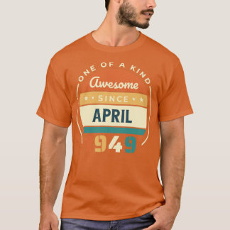 Camiseta April 1949