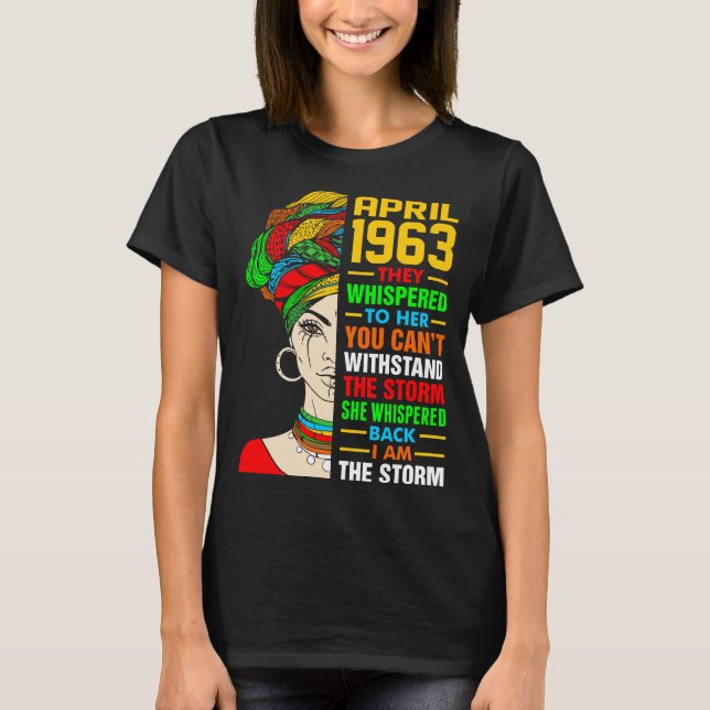 Camiseta April 1963 The Storm Tshirt (Anverso)