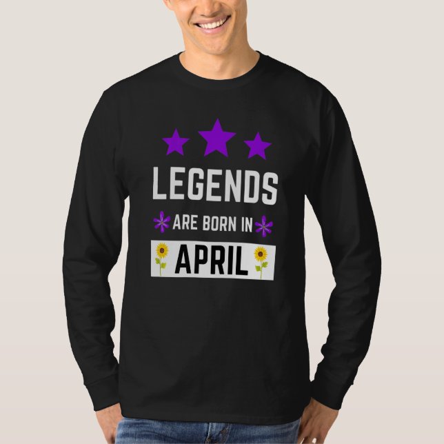 Camiseta April Birthday Quotes Essential (Anverso)