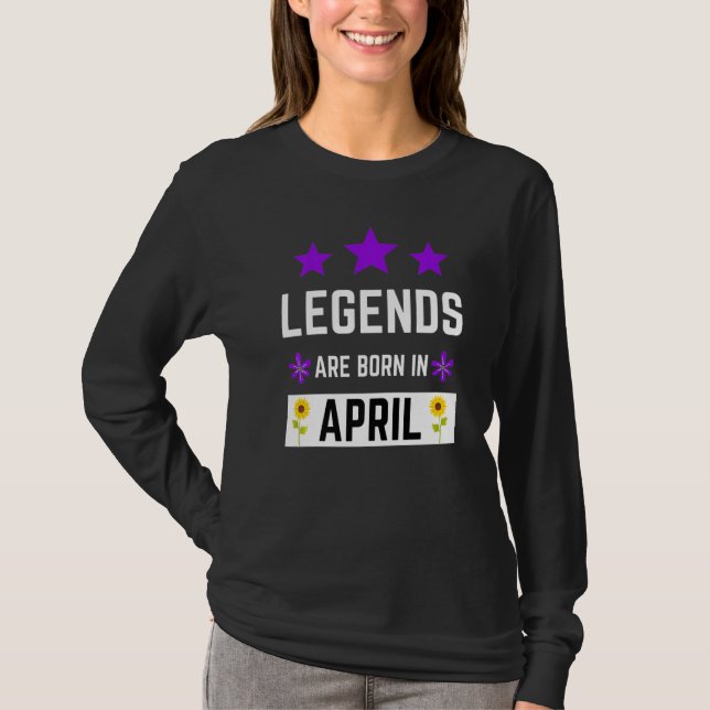Camiseta April Birthday Quotes Essential (Anverso)