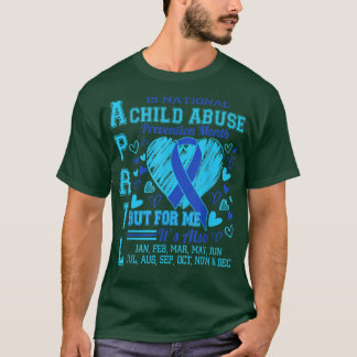 Camiseta April is National Child Abuse Prevention Month Awa