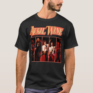 Camiseta April Wine llorando banda de viudas
