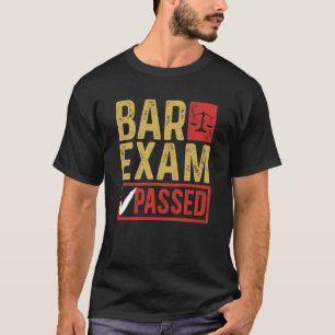 Camiseta Aprobación de examen de abogados Facultad de Derec