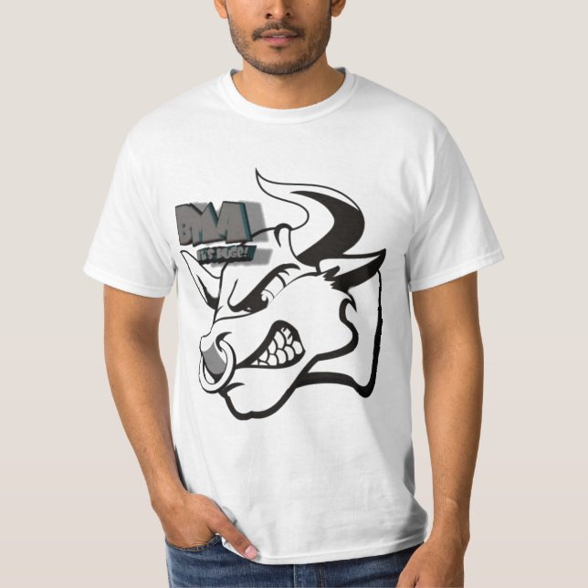 Camiseta aprobada del hombre grande (Anverso)