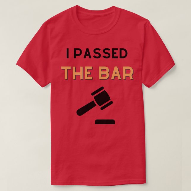 Camiseta Aprobé La Graduación De La Ley Gradual. (Diseño del anverso)