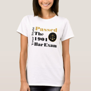 Camiseta Aprobó el examen de admisión de abogados (Estado