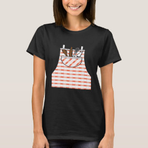 Camiseta Apron Cook Costume Gastronomía Chef Baking Baker