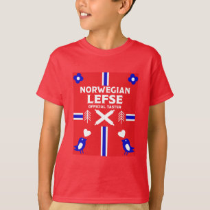 Camiseta Apron noruego Lefse Flatbread