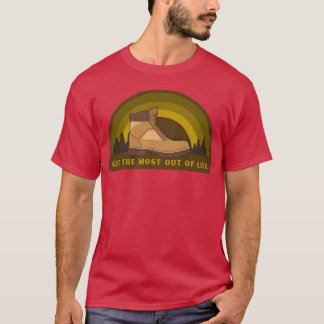 Camiseta Aprovecha al máximo la vida regalo de camping
