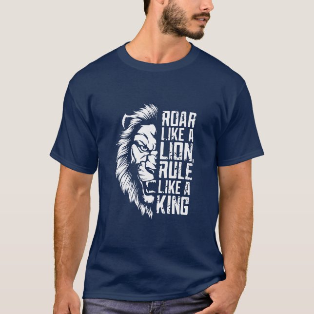 Camiseta Aprovechar la fuerza de los leones (Anverso)