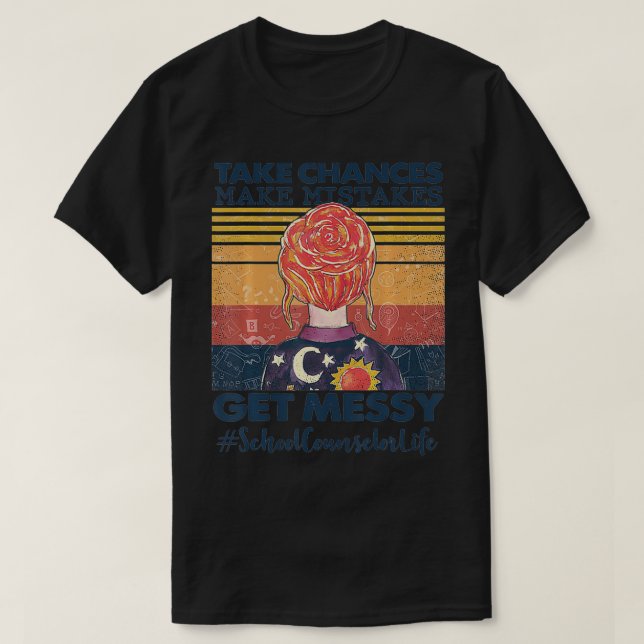 Camiseta Aprovechar las posibilidades de cometer errores pa (Diseño del anverso)