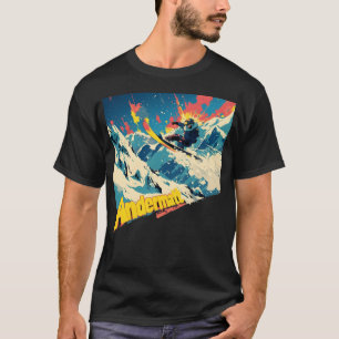 Camiseta Aproveche el encanto alpino: Estación de esquí de