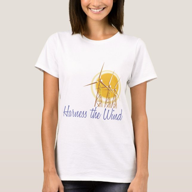 Camiseta Aproveche el viento (2) (Anverso)
