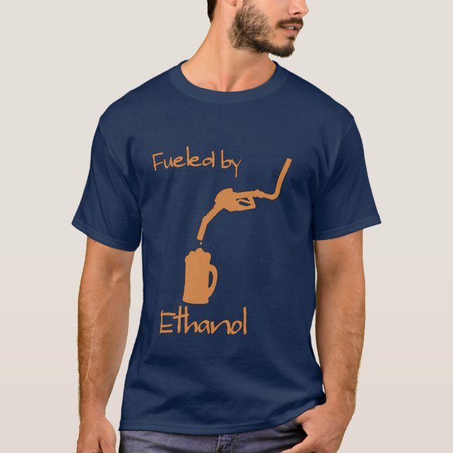 Camiseta Aprovisionado de combustible por el etanol (Anverso)