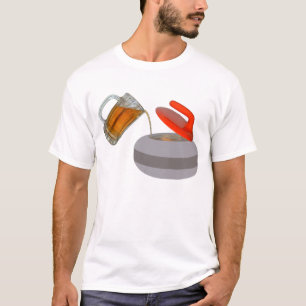 Camiseta Aprovisionado de combustible por la cerveza