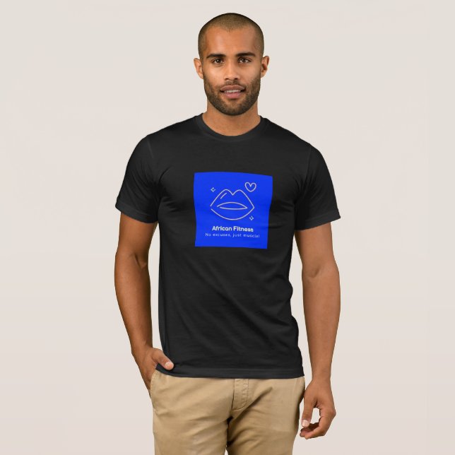 Camiseta Aptitud africana (Anverso completo)