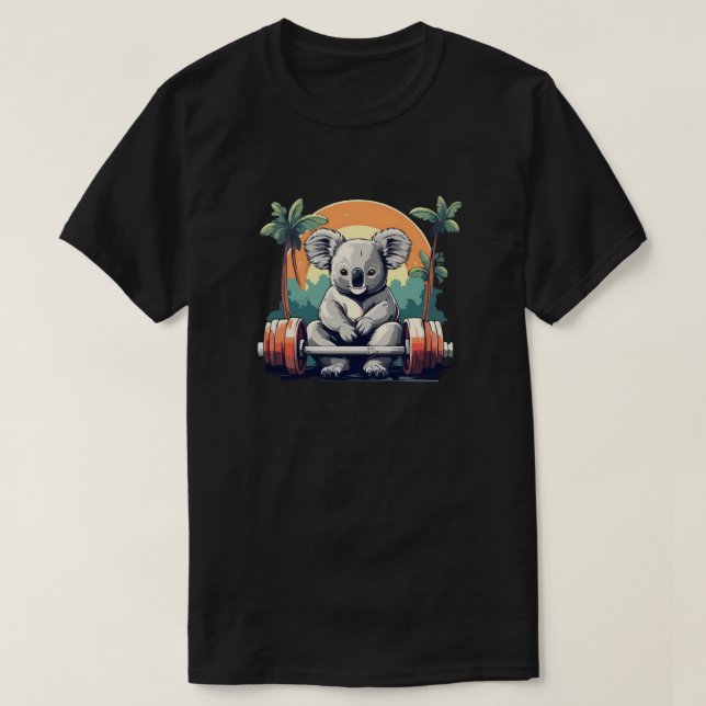 Camiseta Aptitud de Koala (Diseño del anverso)