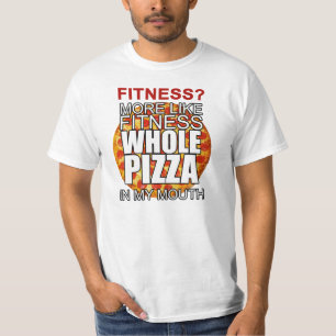 Camiseta ¿Aptitud? Más bién la pizza entera de la aptitu