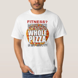 Camiseta ¿Aptitud? Más bién la pizza entera de la aptitud