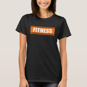Camiseta Aptitud Naranja Gimnasio Fitness Entrenamiento Gim