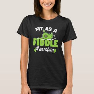 Camiseta Apto Para Los Fans Aerobios Aguacate Aerobic