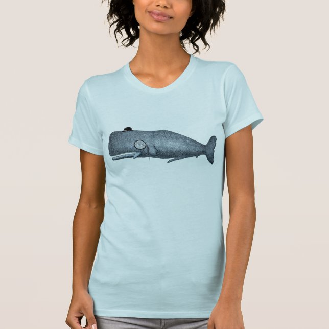 Camiseta apuesta de la ballena (Anverso)
