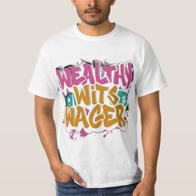 Camiseta Apuesta de Wealthy Wits (Anverso)