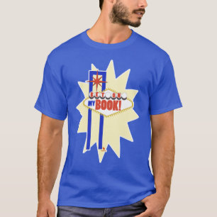 Camiseta Apuesta En Mi Libro La Diversión Del Rótulo De Veg