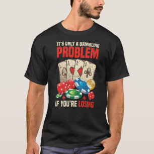 Camiseta Apuestas al Casino Apuestas al Poker