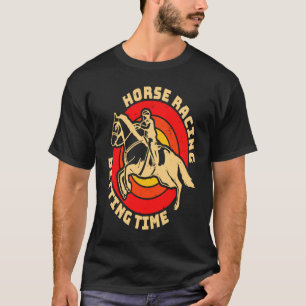 Camiseta Apuestas de Carreras de caballos de Carreras de ca