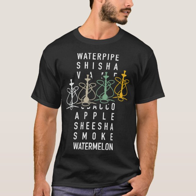 Camiseta Apuestas de humor de Hookah (Anverso)