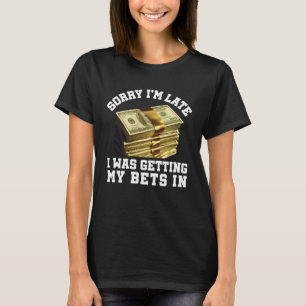 Camiseta Apuestas Parlay Deportes Juegos de Azar Cuotas DFS