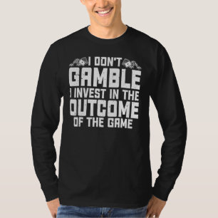 Camiseta Apuestas que no juego invierto a Casino Lover Gamb