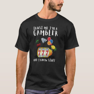 Camiseta Apuestas Y Apuestas De Ruleta