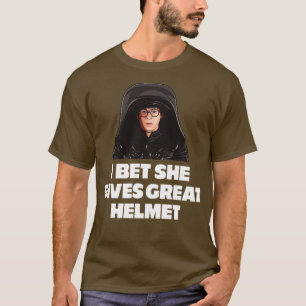 Camiseta Apuesto a que da un gran casco
