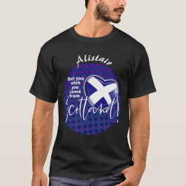 Camiseta ¡Apuesto a que desearías venir de ESCOCIA!