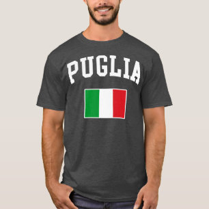 Camiseta Apulia Italia Bandera Italia Regalo familiar itali