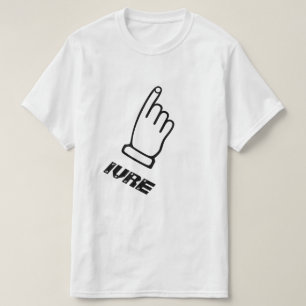 Camiseta Apuntando con el texto Ivre