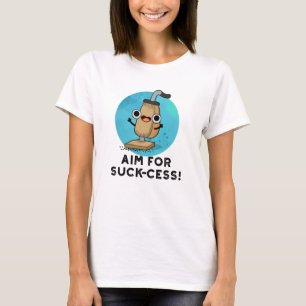 Camiseta Apuntar A Un Pun De Limpieza De Vacío Gracioso De 