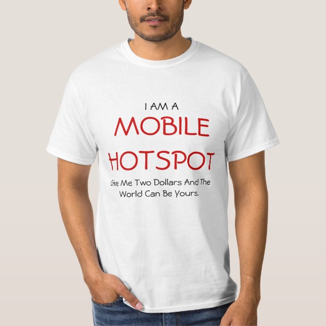 Camiseta Apuroses móviles que hacen publicidad de la (Anverso)
