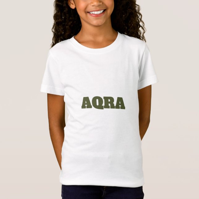 Camiseta AQRA Minimalist Logo (Anverso)