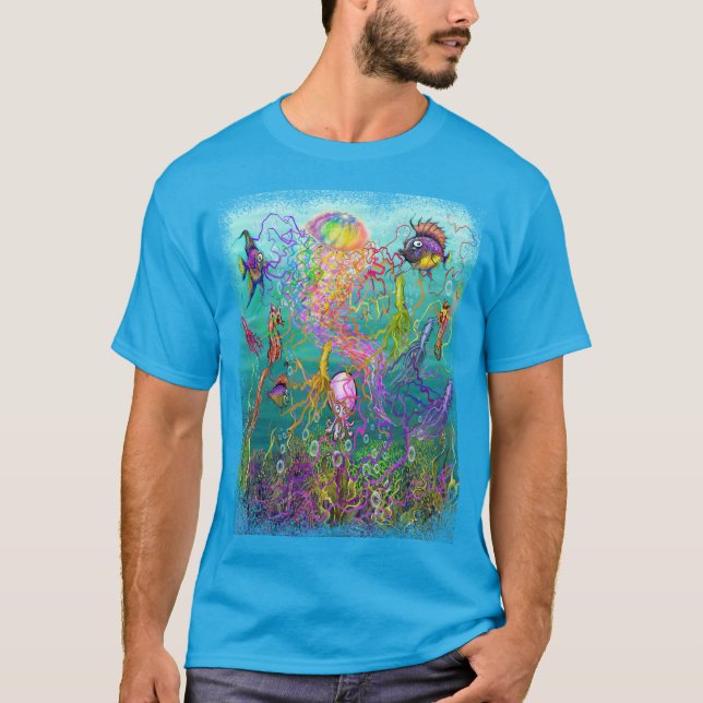 Camiseta Aqua Fantasy Art (Anverso)