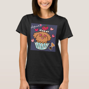 Camiseta ¡Aqua The Poodle! Azul Marino