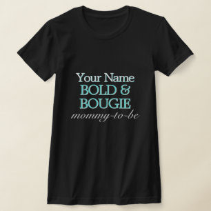 Camiseta Aqua Tiffany Temática Mommy Pregunto Baby Shower